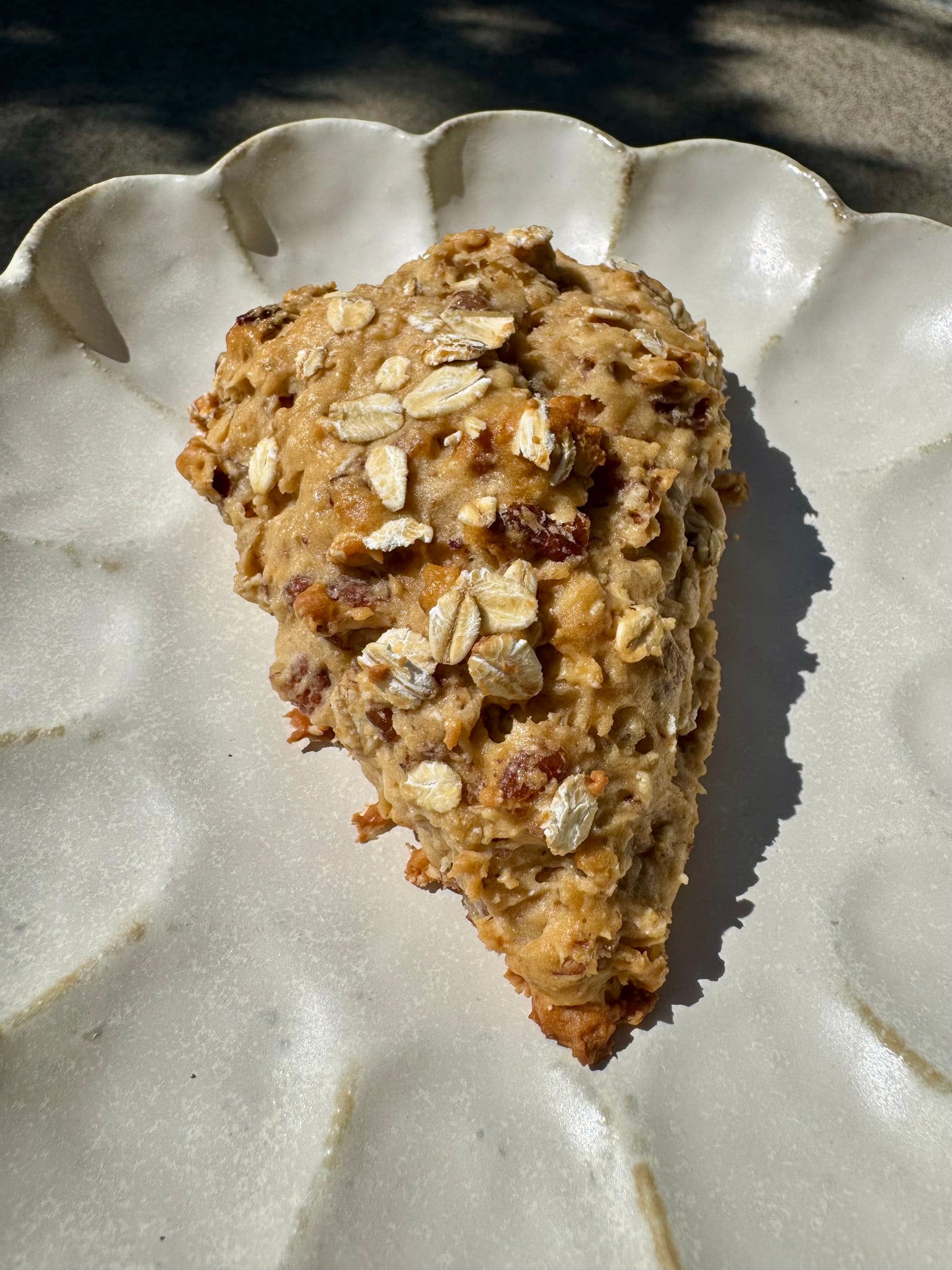 Cranberry Lemon Oatmeal Scone