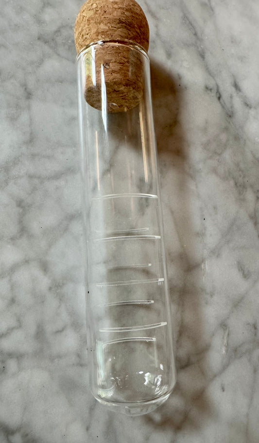 Loose Leaf Tea Strainer-Glass with Cork