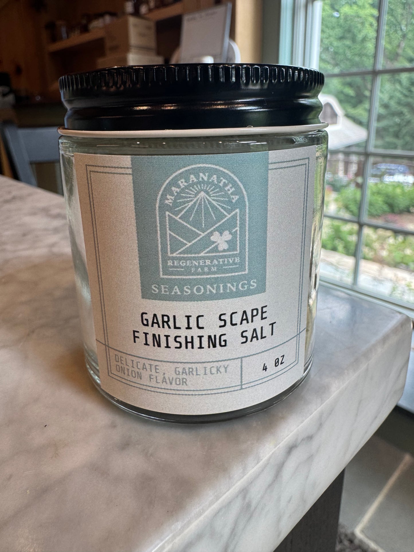 Garlic Scape Finishing Salt