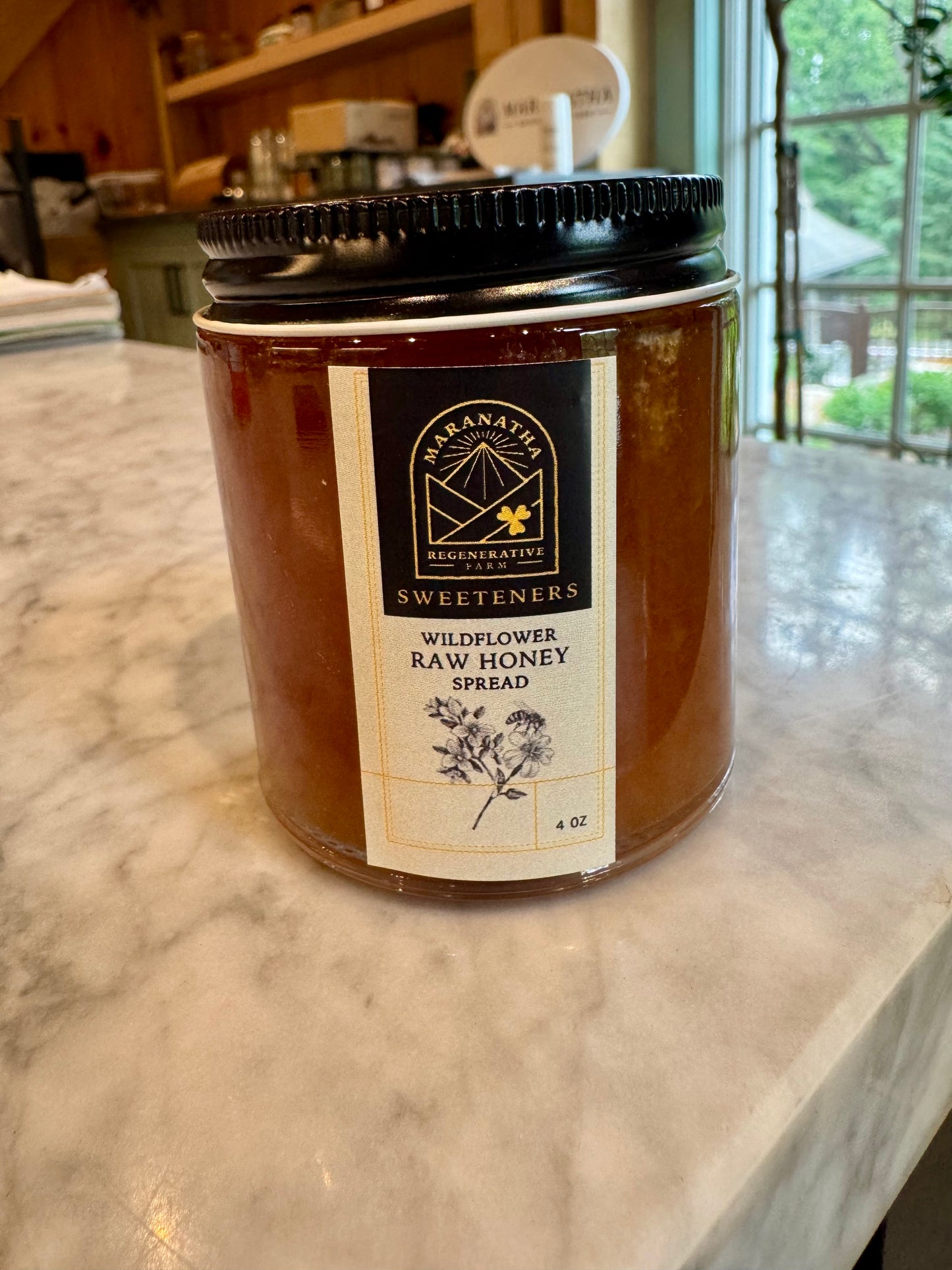 Wildflower Raw Honey Spread- 4 oz.