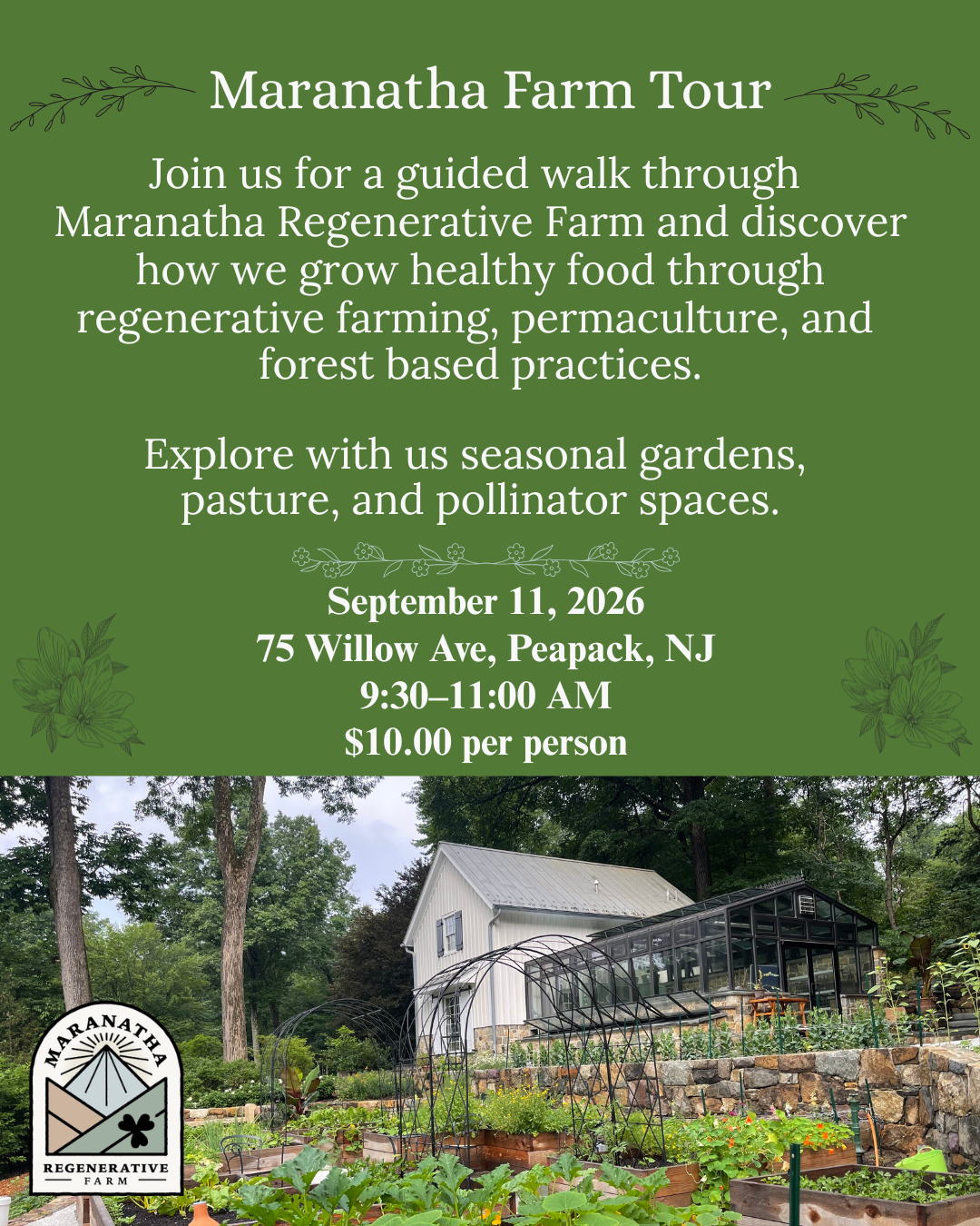 Maranatha Regenerative Farm Tour-September