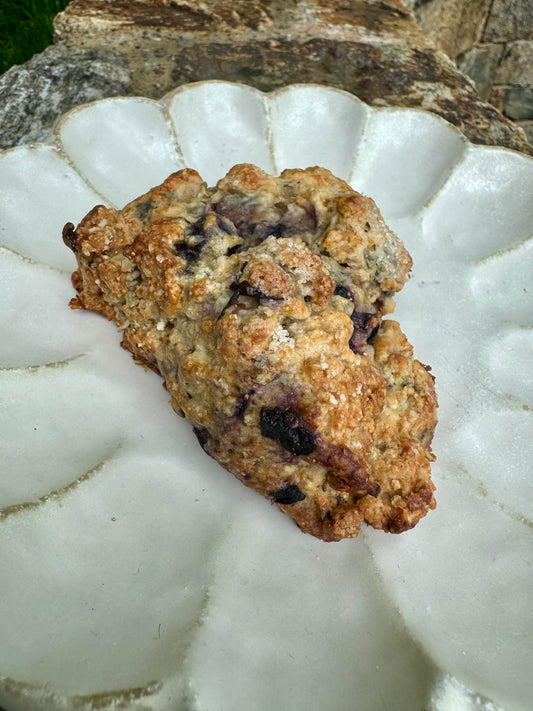 Blueberry Ginger Scone
